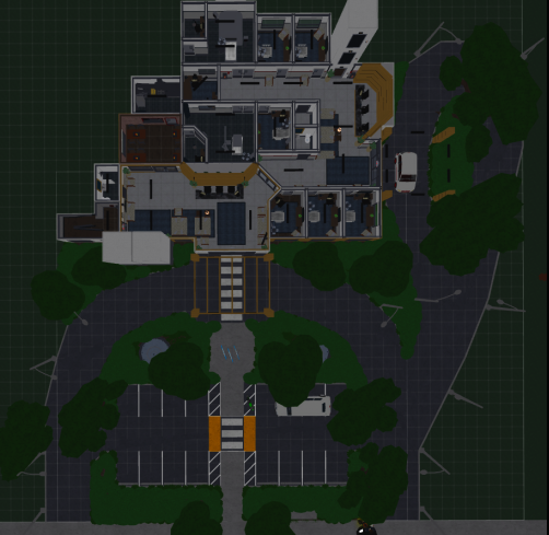 Old Floor Plan of Building